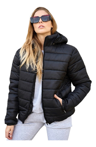 Campera Inflable Mujer - Abrigada - Impermeable - Premium