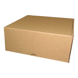 50 Cajas De Cartón Envios Mailbox Mensajería Kraft 20x20x8cm