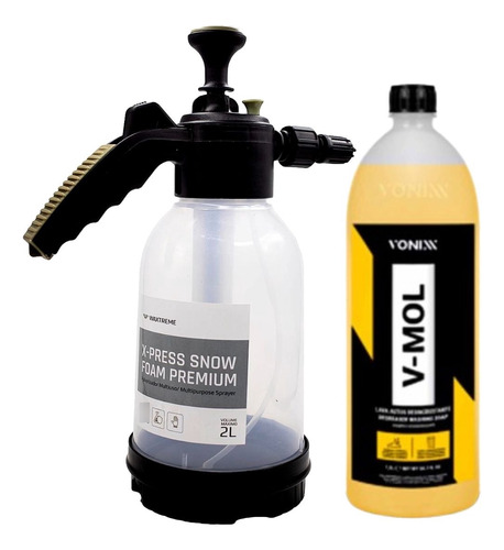 Snow Foam Gerador De Espuma Waxtreme Lava Auto V-mol Vonixx