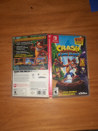 Crash Bandicoot N-sane Trilogy.