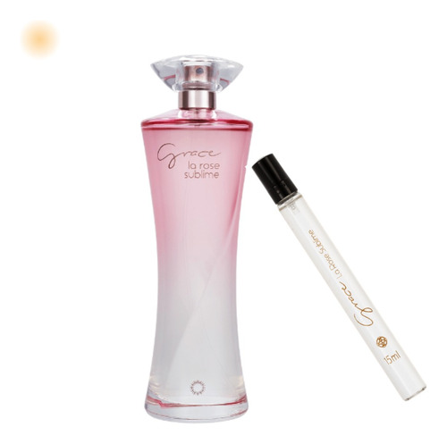 Perfume Grace La Rose + Pocket La Rose Grátis Kit Hinode 