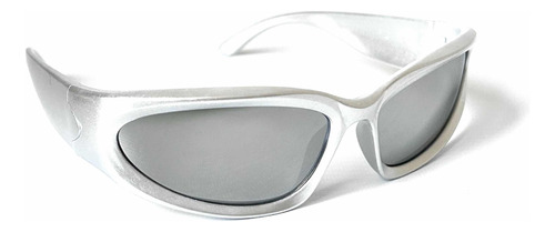 Gafas De Sol Futuristas Anteojos Envolventes Lentes Unisex