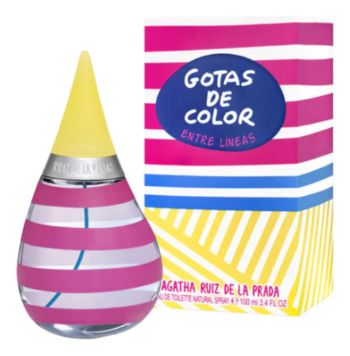 Gotas De Color Entre Líneas Edt Mujer 100 Ml