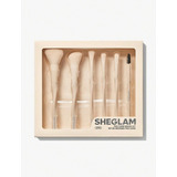 Sheglam Pro Core Brush Kit 6 Pincéis Para Maquiagem 