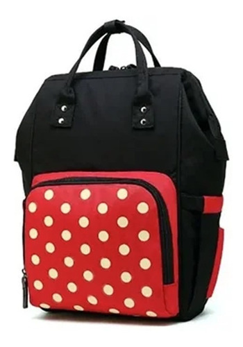 Mochila Bolso Pañalera Maternal Diseño Minnie Mouse