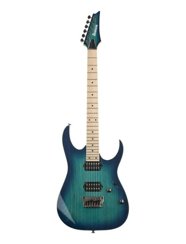 Guitarra Ibanez Prestige Rg652ahmfx Ngb Nebula Green Burst