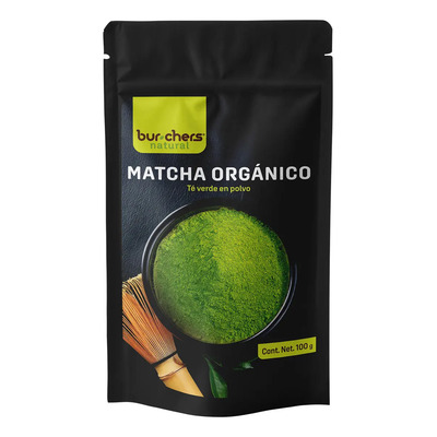 Matcha Orgánico En Polvo | Té Verde Premium, 100g Burchers | Meses sin interés