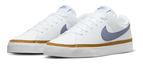 Tenis Mujer Nike Court Legacy Next Nature Blanco/azul 