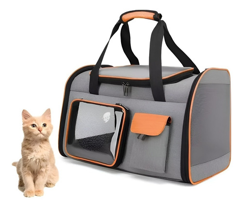 Bolso Transportador Gato Avion Mochila Mascotas Bolsos Gatos