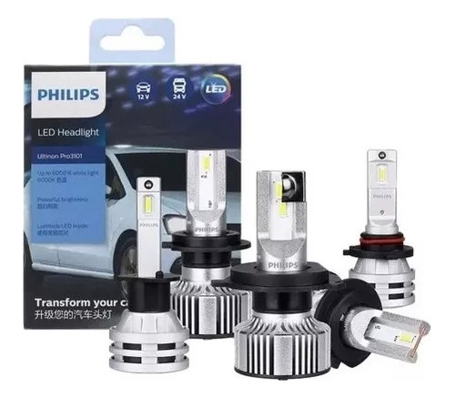  Led Philips Automotivo Original H11 Ultinon Pro3101