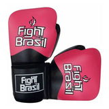Luvas De Kick Boxe Muay Thai - Rosa - Fbx-1374