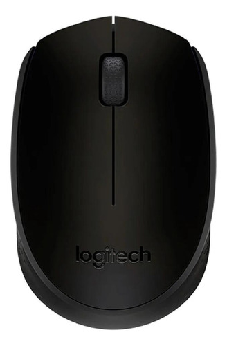Mouse Táctil Logitech   M170 Para Escritorio Negro