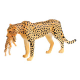 Estatueta De Leopardo Simulação Animais Selvagens Estátua