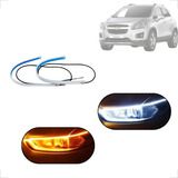 Kit Fitas Led Drl Farol + Seta 12v 60cm Tracker 2015 2016