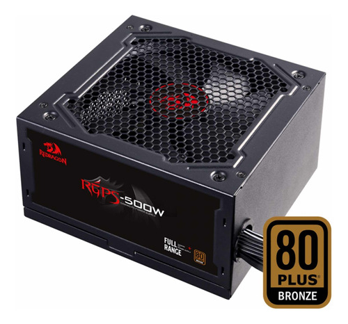 Fuente Redragon 500w 80 Plus