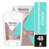 Rexona Desodorante Clinical Clean Scent En Crema