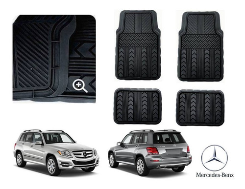 Kit Tapetes 4 Piezas Mercedes Benz Glk350 2013 Race Track