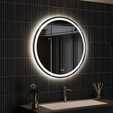 Espejo De Baño Led 28   Roomtec  Con Luz Frontal Y Trasera -