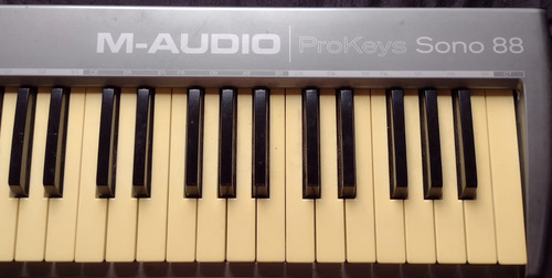 M-audio Prokeys Sono 88 Piano Midi Usb Teclas Semipesadas