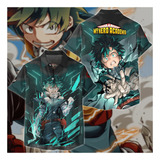 Gh Camisas Manga Corta Anime Academia Deku