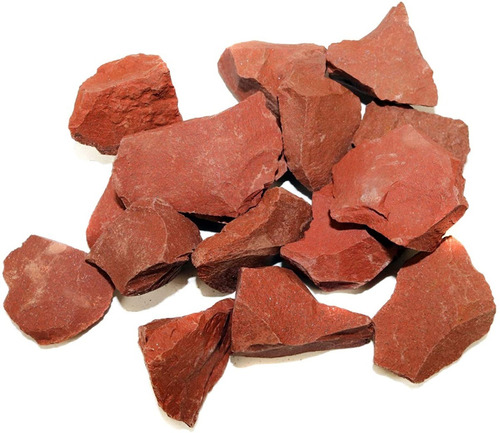 Jaspe Vermelho Pedra Natural Bruta 250g Proteção Energética