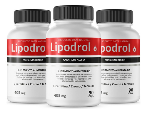 Lipodrol Perdida De Peso Acelerada Sabor Sin Sabor