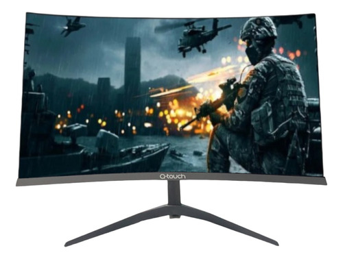 Monitor Gamer Curvo De 27 Pulgadas Qtouch Hdmi Negro Full Hd