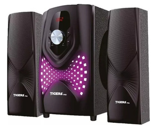 Teatro En Casa Tigers Tg300 Bluetooth 60 Watt Buffer Usb Aux