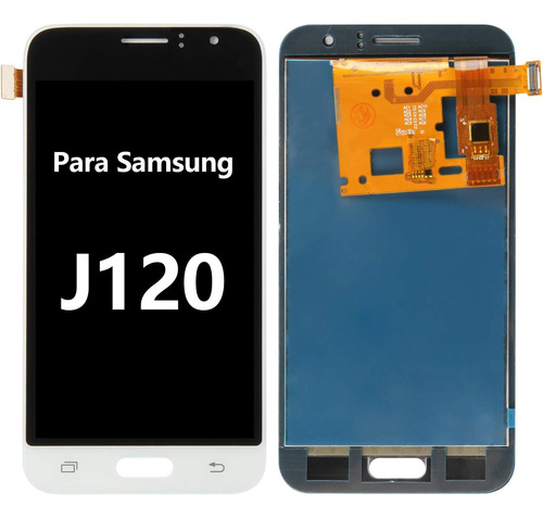 Para Samsung J120 Tela Frontal Lcd Display Tft Branco