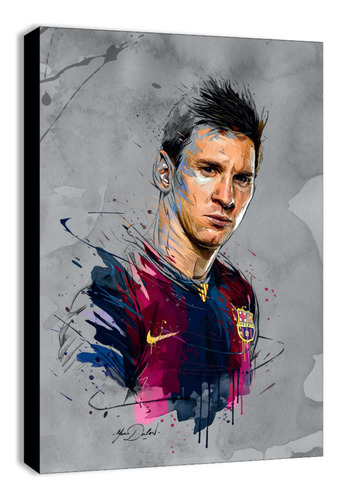 Cuadros Decorativos Modernos Para Sala Fútbol Lionel Messi 3