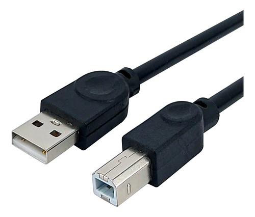 Cabo Usb Impressora 1,5 Metros Tipo B Hp Epson Canon Elgin