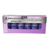 Kolor Shot® Ampolletas Biot-tek Biotina Pura C/6 Ampolletas