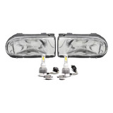 Juego Par Opticas Vw Gol Ab9 1997 1998 1999 + Cree Led