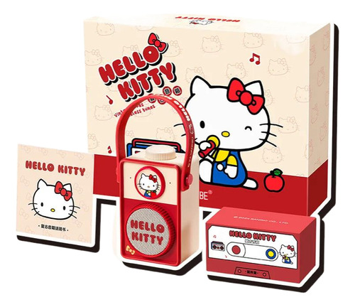 Altavoz Portátil Bluetooth Anime Hello Kitty Para Niñas, Reg