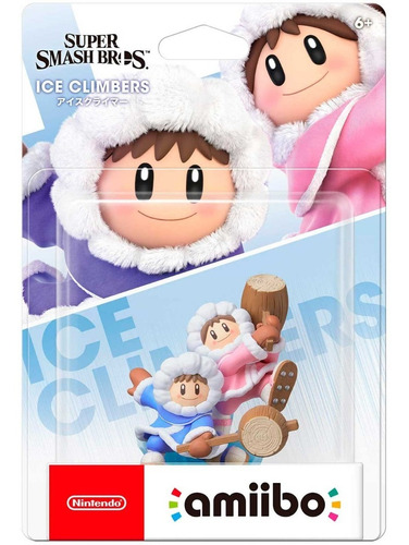 Figura Amiibo Ice Climbers Super Smash Bros Nintendo