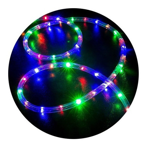 Manguera Luces Led Multicolor 10m Deco Arbol Navidad Parques