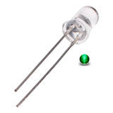 60 Unidades Led Chorro Verde 5mm Para Arduino