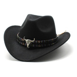 Sombrero Unisex Texana Vaquero Resistente Y Versatil De Moda