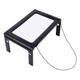 Lupa Plegable De 2,5 Luces Led Con Soporte, Tamaño Grande .