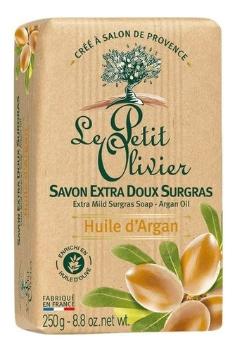 Jabon Extra Suave Argan 250 Grs - Le Petit Olivier