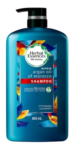 1 Shampoo Herbal Essences Con Aceite Argan De Morocco 865 Ml