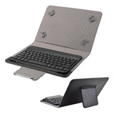 Funda Universal De 9 A 10 Pulgadas Para Tablet + Teclado Blu