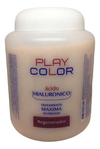 Baño De Crema Con Ácido Hialurónico 1kg Play Color