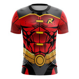 Playera Sublimada Robin Mangas Rojas