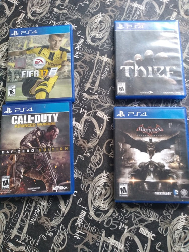 4 Juegos  Ps4