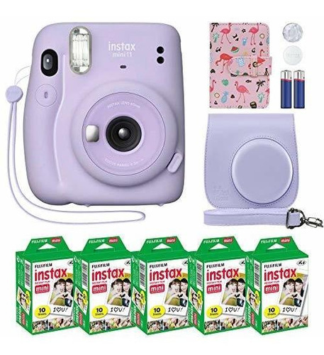 Cámara Instantánea Fujifilm Instax Mini 11 Con Accesorios