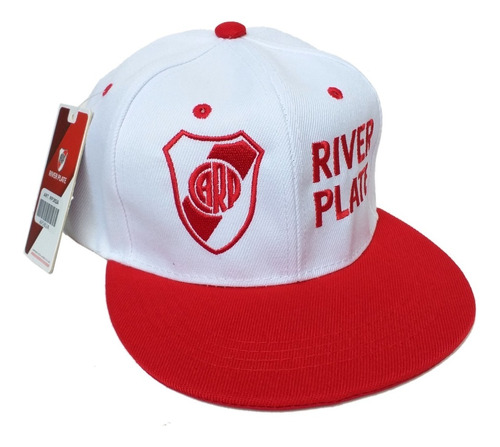 Gorra Visera Plana River Plate Rp282a Licencia Oficial