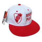 Gorra Visera Plana River Plate Rp282a Licencia Oficial