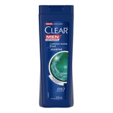 Shampoo Clear Men Limpieza Diaria En Botella De 200ml Por 1 Unidad