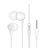 Kit 10 Fone Ouvido Hrebos Sport Conection P3 Mic. Atacado Cor Branco